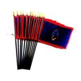thumbnail image 2 of 12 Guam Desk Flags 4x6 Inch American Made Miniature Table Flags; 12 Small Mini Flags, 2 of 3