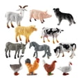 thumbnail image 2 of 12x Mini figuras de acción modelo Cake Topper juguetes educativos para niñas y niños, 2 of 9