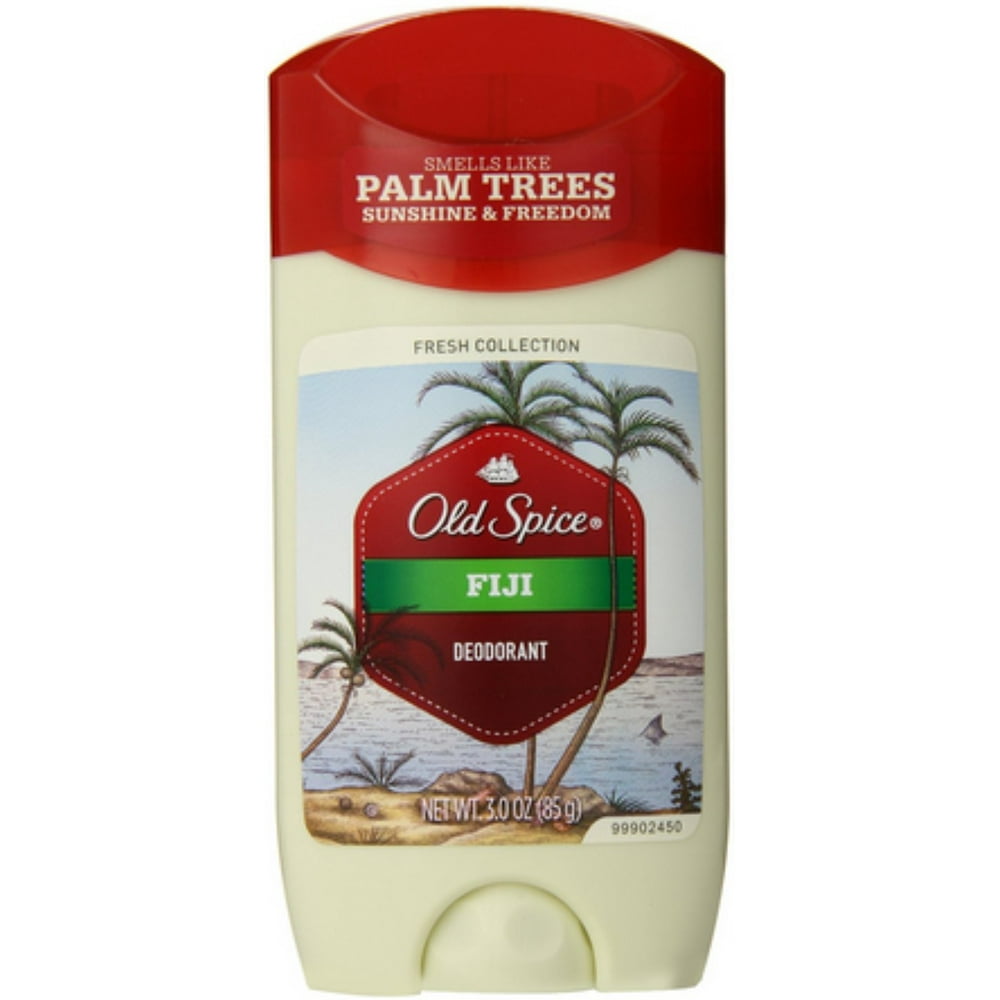 Old Spice Fresh Collection Deodorant, Fiji 3 oz (Pack of 2)