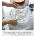 thumbnail image 5 of Yamazaki Home Floating Whisk, White, Silicone + Nylon, Dishwasher Safe, Floating Design, No Assembly, 5 of 7