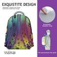 thumbnail image 5 of Dog Lover Gift School Bag with Adorable Dog-Themed Prints, Featuring Paw Prints and Bones, Ideal for Daily Use, 5 of 5