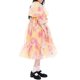 thumbnail image 5 of SAYOO Vestido de Mujer, Cuello Cuadrado con Volantes de Verano, Manga Corta abullonada, de una Pieza SAYOO  Moda, 5 of 9
