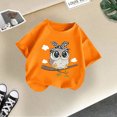 thumbnail image 4 of WEAIXIMIUNG Cute Clothes for Teens Summer Kid Girls Cute Printed Round Neck Short Sleeve Tee Summer Casual Loose Fashion T Shirt Tops, 4 of 4