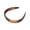 A, variant on ONLYEOR Wide Non-Slip Tortoiseshell Headband, Dark Brown High Elasticity Hairband, Fine-Tooth Grip for All-Day Comfort, For Women & Girls