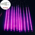 thumbnail image 1 of Guirnalda de luces LED impermeables para exteriores, 8 tubos de lluvia de meteoros, para árbol, Navidad, boda, fiesta, decoración de Navidad, 1 of 4