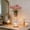 D, variant on Night Light USB Powered Glass Decorative Vase with Colorful Geometric Patterns, Ambient Light for Living Room Bedroom, 2-in-1 Flower Arrangement Vase and Lamp