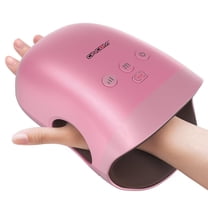CINCOM Cordless Hand Massager with Heat and Compression for Arthritis and Carpal Tunnel, Rose