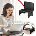 thumbnail image 4 of Folding Lap Desk,Laptop Bed Tray Table,Light Weight Foldable Portable Laptop Table Suitable for Working,Reading Writing,Eating,Watching Movies on the Bed or Sofa, 4 of 8