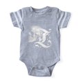 thumbnail image 1 of CafePress - Gothic Skull Initial Z - Cute Infant Baby Football Bodysuit, 1 of 1
