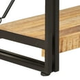 thumbnail image 3 of vidaXL 3-Tier Bookcase 90x30x80 cm Solid Mango Wood, 3 of 5