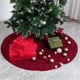 thumbnail image 3 of DRAFIDEEP Red Christmas Tree Cover with for Holiday Decoration and Commercial Use, 3 of 8
