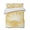 Yellow, variant on Quilts Twin Size, Burnt Orange Palm Leaves Soft Comforter Bedding Set for Bed, Summer Tropical Botanical Lightweight Quilted Bedspread with Pillow Cover(2 Pieces) for All Season, 68x86 Inch