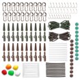 thumbnail image 1 of 139PCS Carp Fishing Tackle Box Clips Hooks Swivels Baiting Needles Terminal Rigs, 1 of 8