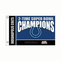 Indianapolis Colts 3' x 5' Super Bowl Champions Single-Sided Flag