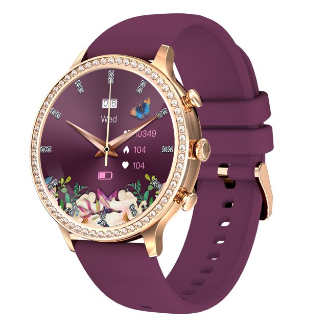 I70 Women's Ultra-thin Bluetooth Smart Call Watch 1.3-inch HD Screen Watch Ring