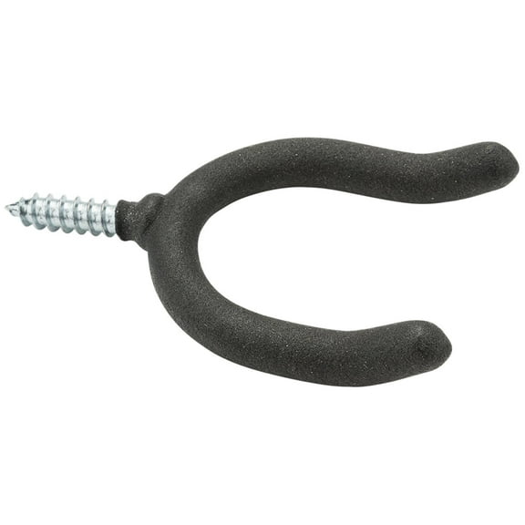 National Hardware 2123BC N112-026 Storage Screw Hook, 40 lb, Steel, Black