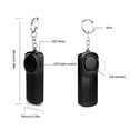 thumbnail image 2 of Alarma De Autodefensa 130Db Llavero De Alarma De Seguridad Personal Extremadamente Fuerte Con Luz Led Alarma De Seguridad Para Ancianos Mujeres Hombres Niñas Niños (Baterías Incluidas) Sweethay EL007783-00, 2 of 6