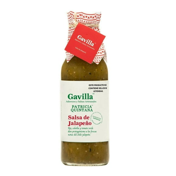 Salsa Gavilla Patricia Quintana jalapeño intenso 360 ml