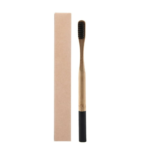 Seitruly Cepillo de de portátil para adultos, cepillo de con cerdas de carbón, cepillos de reutilizables de bambú Type4 NO4 Seitruly HA6697-05B