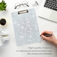 thumbnail image 5 of FMSHPON Glitter Clipboard Hardboard Wood Nursing Clip Board and Pull for Standard A4 Letter 13x9 inches, 5 of 8