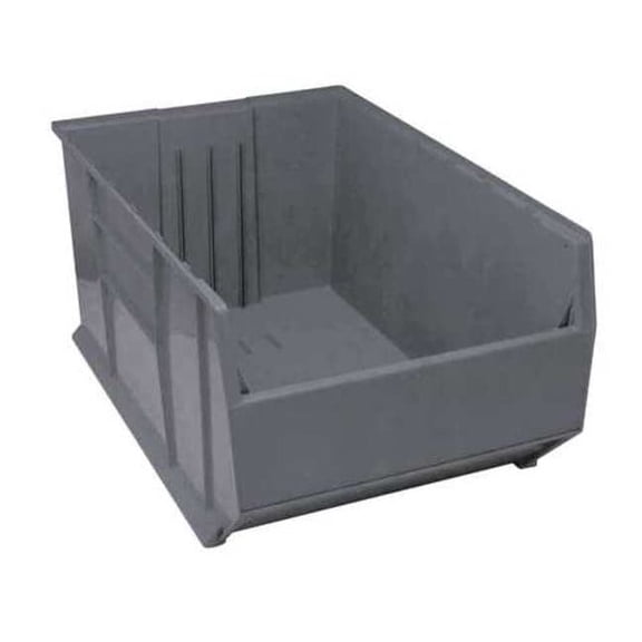 Quantum QRB246 Plastic Rack Bin, 23-7/8"W x 41-7/8"D x 17-1/2"H Gray