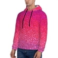 thumbnail image 3 of Salouo Light Purple Glitter Pattern Men's Fall Hoodie Sweatshirt,Sport Hoodie with Pockets for Men Pullover Casual Hooded Sweatshirt-XX-Large, 3 of 7