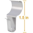 thumbnail image 2 of (20 Pack) Vinyl Siding Hooks No-Hole Needed Heavy Duty Siding Hanging Clips Hanger, 2 of 5