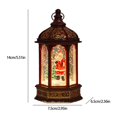 thumbnail image 3 of LEFTHIGH Home Christmas Lantern Decor Night Light Christmas Lanterns Desk Lamp Lighted Water Lantern Home Decor Lantern Christmas Party Supplies 110ml Home Decor, 3 of 6