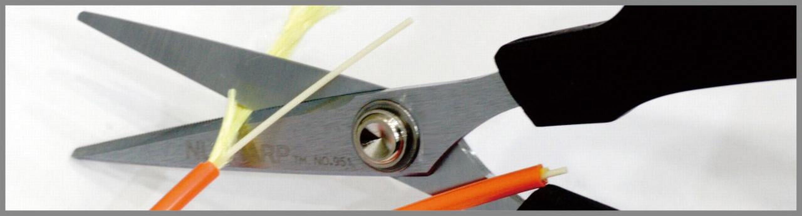 Ascend Tools 6.25 inch Shears – Cuts High Performance Materials Kevlar Spectra Technora and Composite