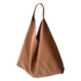 thumbnail image 1 of Redempat Stylish PU Leather Tote Bag Add Touch Of Class To Outfit With Soft And Comfortable Soft Surface brown 1Set, 1 of 6