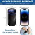 thumbnail image 3 of Car Diffuser Humidifier Aromatherapy Essential Oil Diffuser USB Mist Mini Portable Diffuser for Car Home Office Bedroom, 100ML, 3 of 8