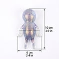 thumbnail image 2 of Squishy Figure Ball, Glitter Filled Fidget Ball, Glitter Filled Squishy Do-Ll Stress Relief Toy, Slow Rising Stretchy Squeeze Fidget Toy for Anxiety Relief, Random Color-1pc, 2 of 6