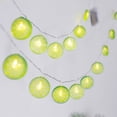 thumbnail image 1 of Lemon Shaped Fairy Lights, 3M 20 LEDs String Light Battery Operated, for Wedding Party Tent Balcony Bedroom Decoration, 1 of 5