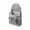 B, variant on Leodye 1pcs Middle Wall Hanging Organizer Bag, Linen Fabric Door Hanging Storage Basket with Pockets, Waterproof Bin for Kitchen, Bedroom, office-9.06x3.54x15.75in