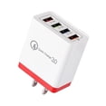 thumbnail image 3 of 4 Ports USB Color Wall Charger Fast Charging Travel Charger US Plug Adapter, 3 of 3