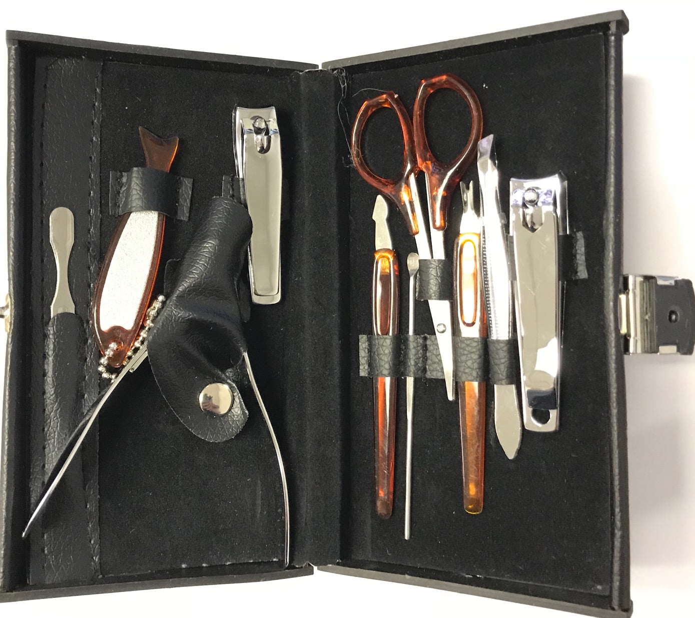 Travel Nail Groom Tool Cutter Cuticle Clipper Pedicure Manicure Kit Set