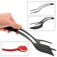 thumbnail image 4 of 2 in 1 Kitchen Tool for Frying Eggs Pancakes & Toasting–Multi Functional Spatula and Tongs, 4 of 4