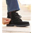 thumbnail image 3 of Atlas For Men - Botas a los Tobillos de Cueros con Cordones, Costura Lateral para Hombre (Negro), 3 of 3