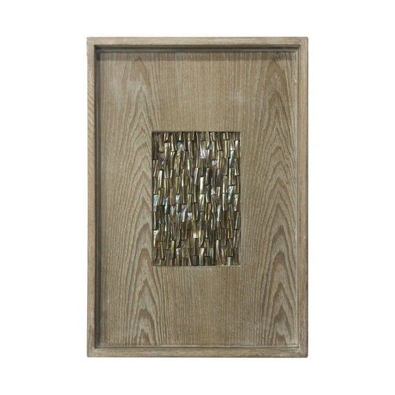 A&B Home Modern Chic Wood Wall Art, 20x14