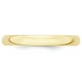 thumbnail image 2 of 10KY 3mm LTW Half Round Band Size 7.5 in 10k Yellow Gold, 2 of 3