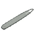 thumbnail image 2 of 14 Inch Chain Saw Guide Bar with 2Pcs Chains for 017 MS170 MS171 MS170/MS180/MS230/MS250 All Types Steel, 2 of 5