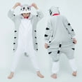 thumbnail image 1 of Pijama de unicornio de ardilla para niños, mono de invierno, manta de dibujos animados de animales, disfraz de bebé xuanjing unisex, 1 of 2