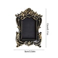 thumbnail image 3 of Feledorashia Gothic Shadow Box, Baroque Display Frame, Ornate Hollow Frame for Dried Flowers Keepsakes and Halloween Decor, Resin Frame with Sculpted Scrollwork Deep Cavity and Vintage Border, 3 of 6