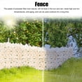 thumbnail image 6 of "Artificial Hedges, Artificial Leaf Garden Fence,Artificial Ivy With Flower, Green Plastic Leaf Hedge Roll, Trellis Fence Panels Waterproof Wall Fence For Wedding Garden Yard", 6 of 9