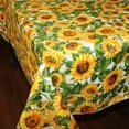 thumbnail image 2 of Cotton Tablecloth Floral Print Sunflowers Fields, 2 of 2