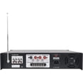 thumbnail image 3 of Sound Town Commercial Restaurant Audio Set with One 6-Zone 70V/100V Amplifier with Bluetooth, 12 x Weather-Resistant 6.5-Inch Surface-Mount Speakers, Two Dual 8-Inch Subwoofers, Black (P36X12T6B2S28), 3 of 7