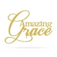 thumbnail image 3 of RealSteel: Amazing Grace Wall Art – Inspirational Metal Décor for Home or Garden (14"/PV), 3 of 7