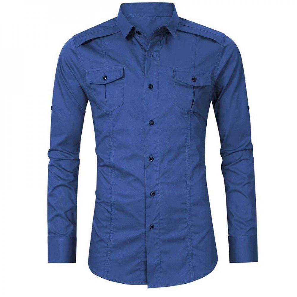Clearance!Men's Long Sleeve Shirt 