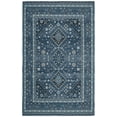 thumbnail image 2 of SAFAVIEH Classic Vintage Tristen Geometric Polyester Area Rug, Blue/Charcoal, 4' x 6', 2 of 7