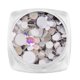 thumbnail image 2 of Uñas postizas, regalos para mujeres, joyería NailArt, cuentas de sirena, cuentas semiredondas transparentes, joyería para uñas, diamantes de imitación, arte de uñas., 2 of 2